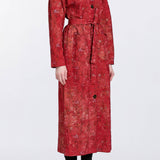 Tilda Brocade Rounded Sleeve Coat