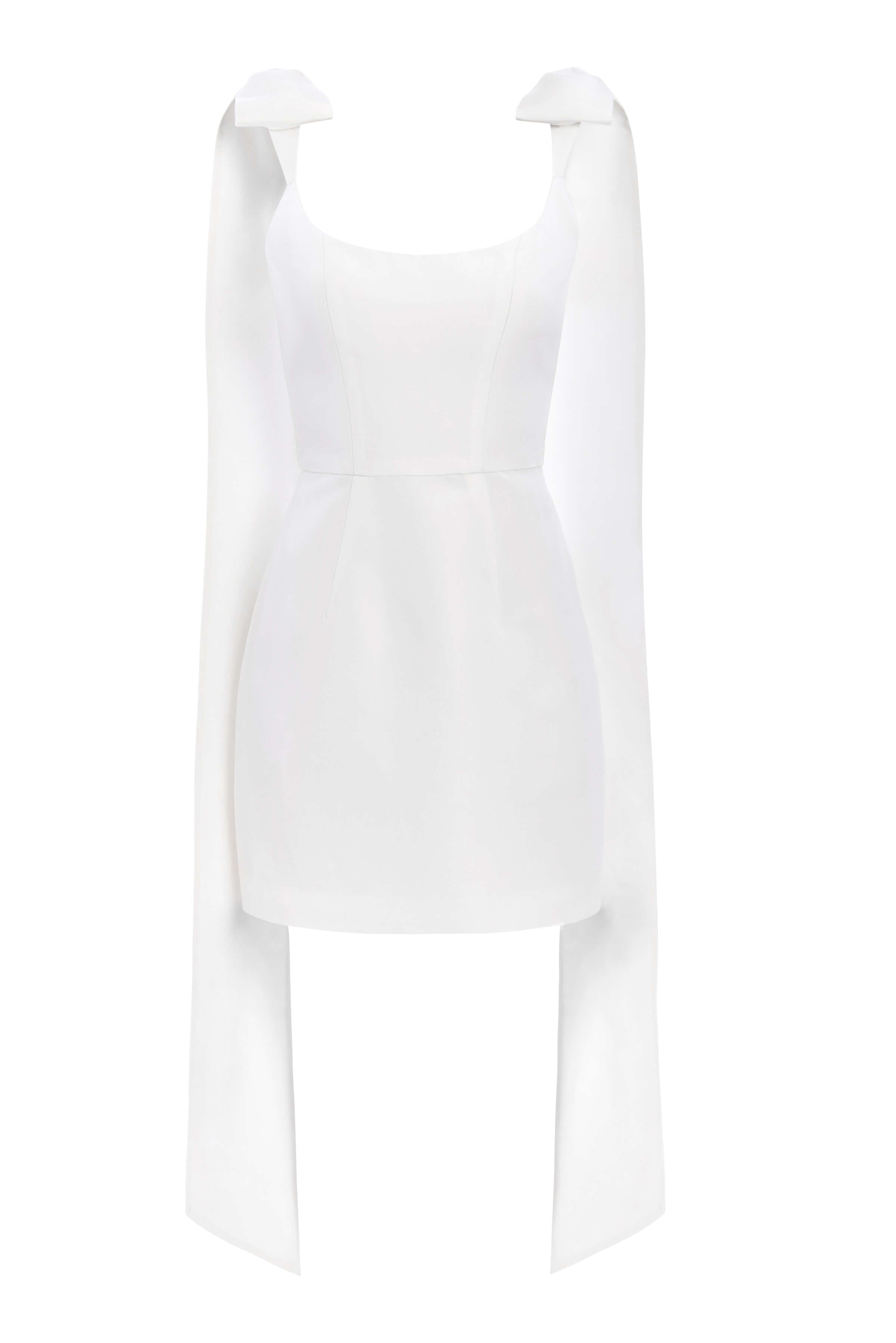 Phoebe Off White Corset Mini Dress
