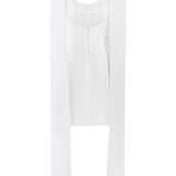 Phoebe Off-White Corset Mini Dress