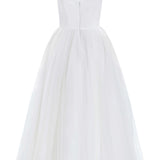 Rosea Tulle Skirt Midi Dress