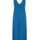 Odette Emerald Embellished Midi Dress