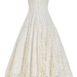Tulip Lace Scalloped Hem Dress