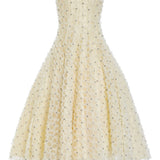Tulip Crystal Tulle Dress