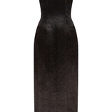 Lana Hammered Satin Midi Dress