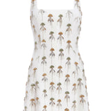 Venetia Hand-Beaded Mini Dress