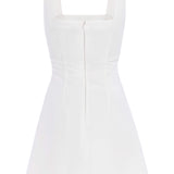 Corinne Off-White Mini Dress