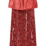 Elowen Sequin Embroidered Peplum Skirt