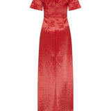 Gilda Short Sleeve Column Gown