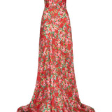 Tallulah Rose Floral Strapless Gown