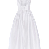 Apple Off-White Corset Dress