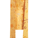 Gita Gold Floral Brocade Mini Dress