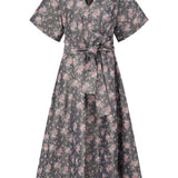 Lunetta Taffeta Pleated Dress