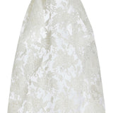Jasmine Lace Waist Length Veil With Scalloped Edge