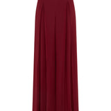 Lois Satin Pleated Wide Leg Pant