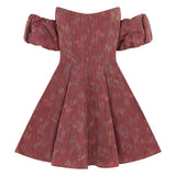 Selene Floral Ikat Mini Dress