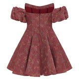Selene Floral Ikat Mini Dress