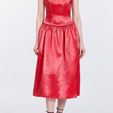 Delphine Drop Waist Midi Dress