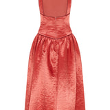 Delphine Drop Waist Midi Dress