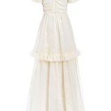 Miranda Ruched Bodice Gown