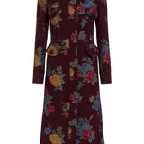 Alice Cross Stitch Floral Coat