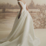 Moonflower Off-The-Shoulder Gown