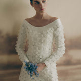 Celestine Crystal Tulle Mini Dress