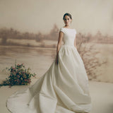 Magnolia Scoop Back Gown