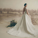 Magnolia Scoop Back Gown