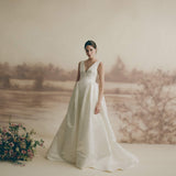 Angelonia Floral Jacquard Gown