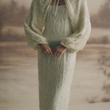Hydrangea Beaded Lace Jacket