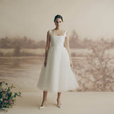 Rosea Tulle Skirt Midi Dress