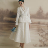 Alba Floral Jacquard Jacket