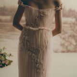 Peony Blush Floral Tulle Midi Dress