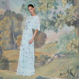 Charlotte Pansy Flutter Sleeve Gown
