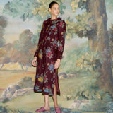 Alice Cross Stitch Floral Coat