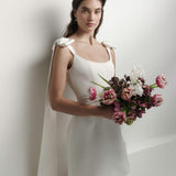 Phoebe Off-White Corset Mini Dress