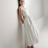 Apple Off-White Corset Dress