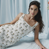 Venetia Hand-Beaded Mini Dress