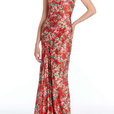 Tallulah Rose Floral Strapless Gown