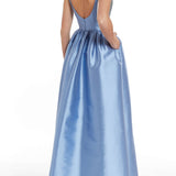 Tatiana Mikado Full Skirt Corset Gown