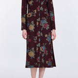 Alice Cross Stitch Floral Coat