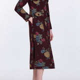 Alice Cross Stitch Floral Coat