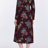 Alice Cross Stitch Floral Coat