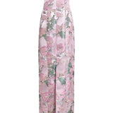Odessa Light Pink Brocade Column Gown