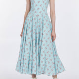 Rousseau Floral Cotton Midi Dress