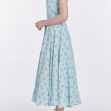 Rousseau Floral Cotton Midi Dress