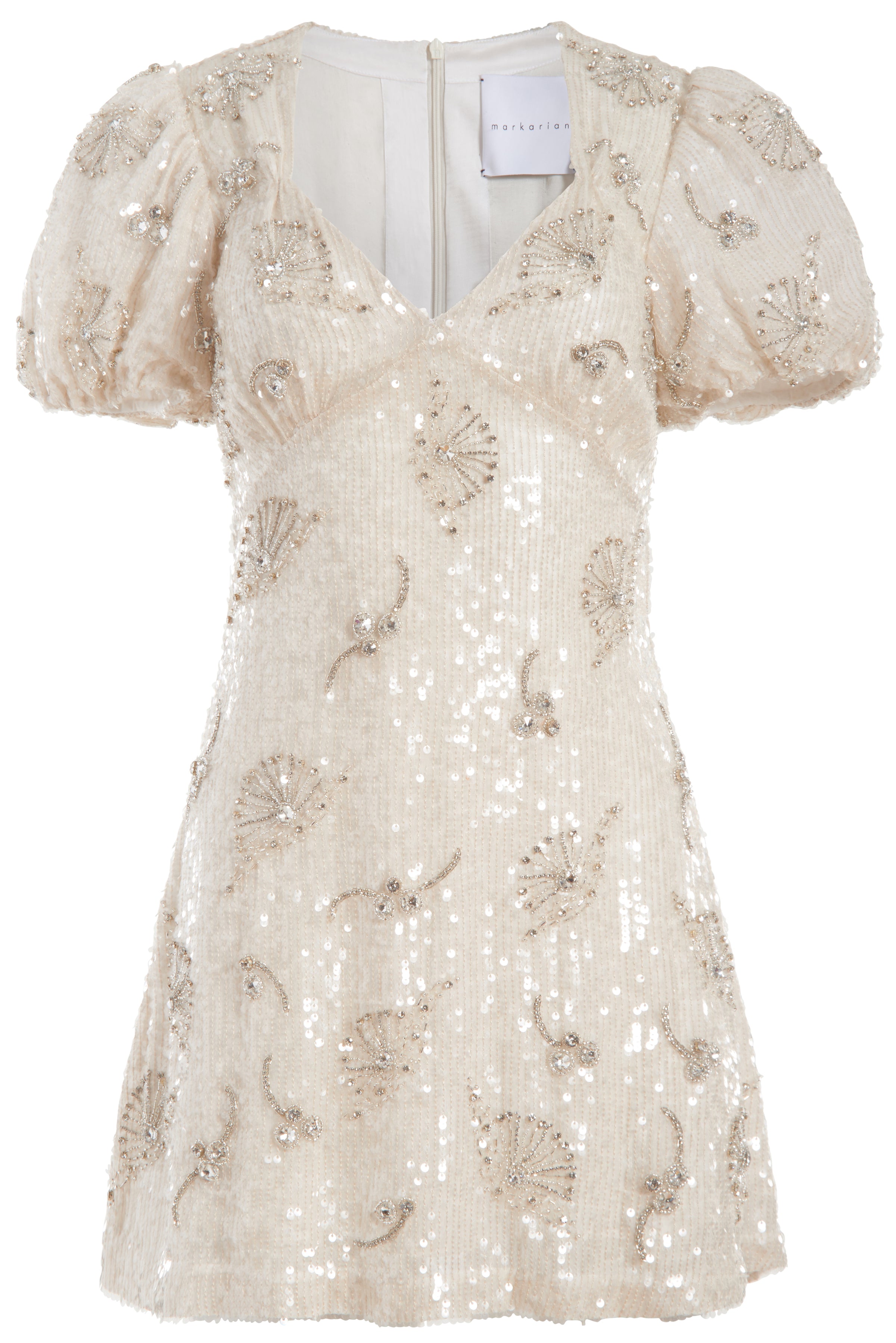 Ethel Floral Sequin Mini Dress
