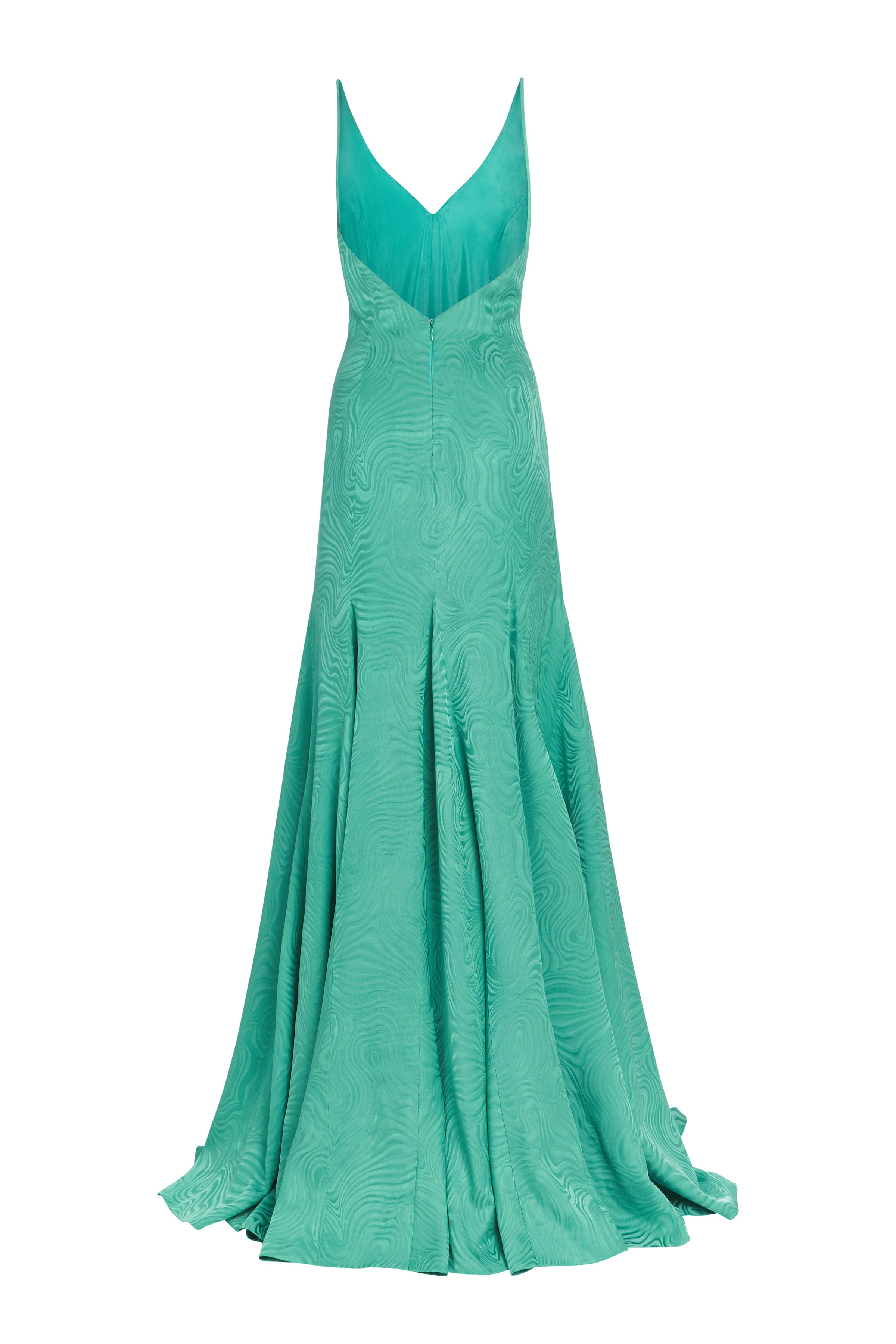 Marilyn Jacquard Backless Gown