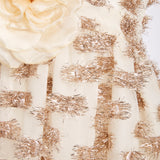 Forget Me Not White and Gold Gown