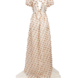 Forget Me Not White and Gold Gown